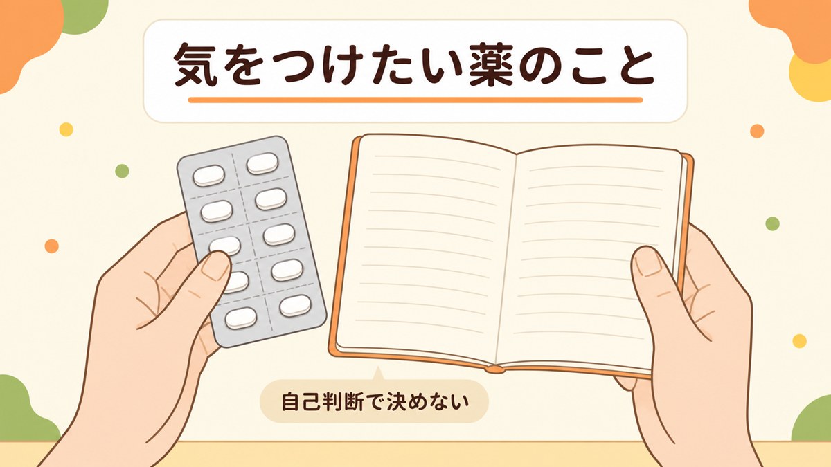 大腸憩室があるときに気をつけたい薬