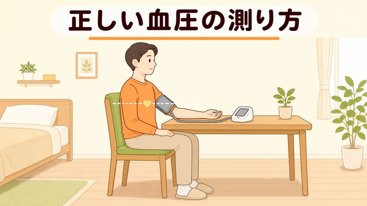 測るたびに下の血圧が違う理由と正しい測り方