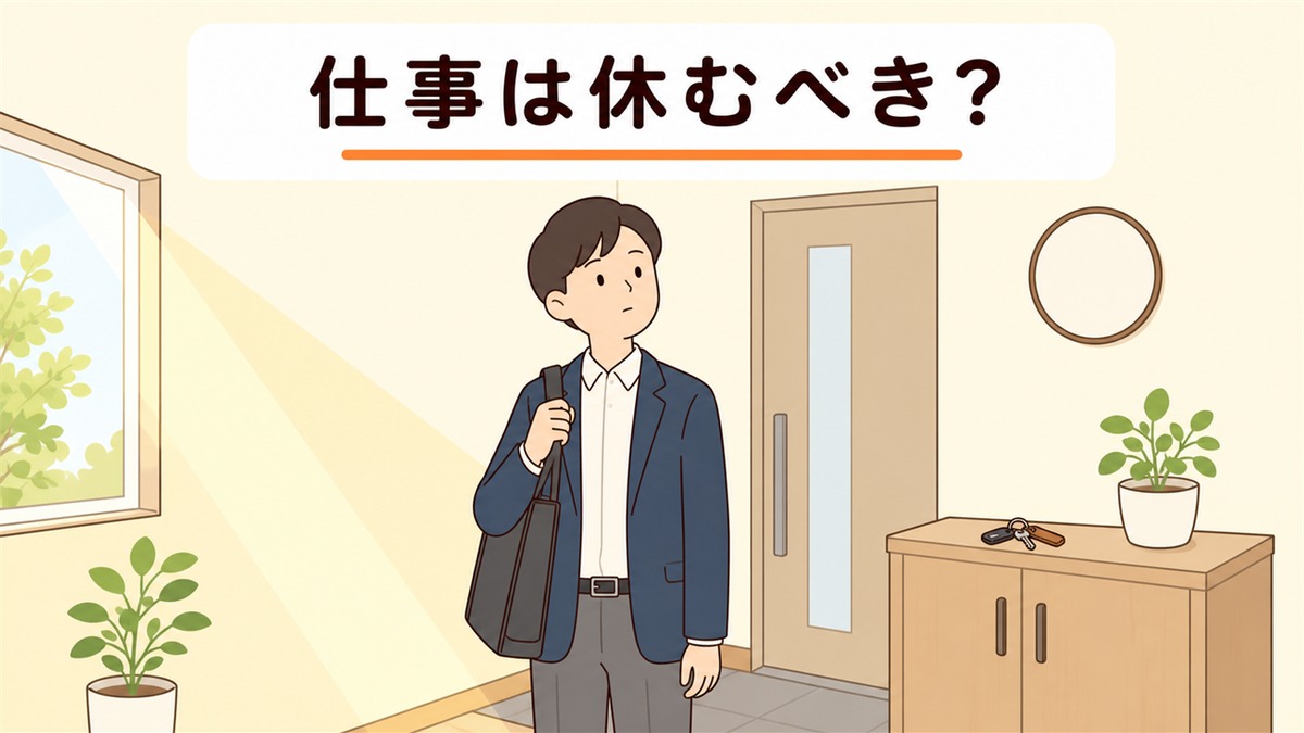 熱はないのに咳が止まらないとき仕事を休む？
