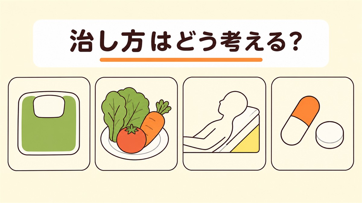 食道裂孔ヘルニアの治し方は?管理できるのは逆流の症状のほう