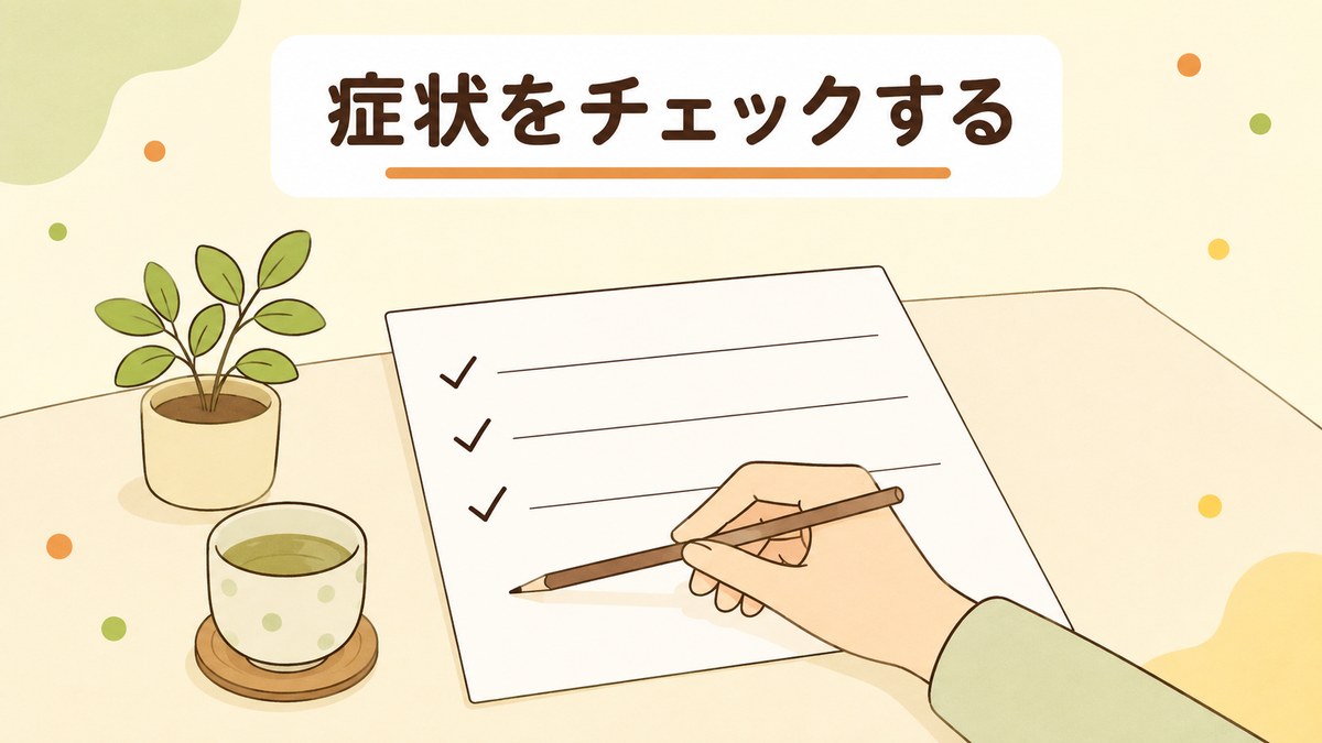 逆流性食道炎の症状チェック