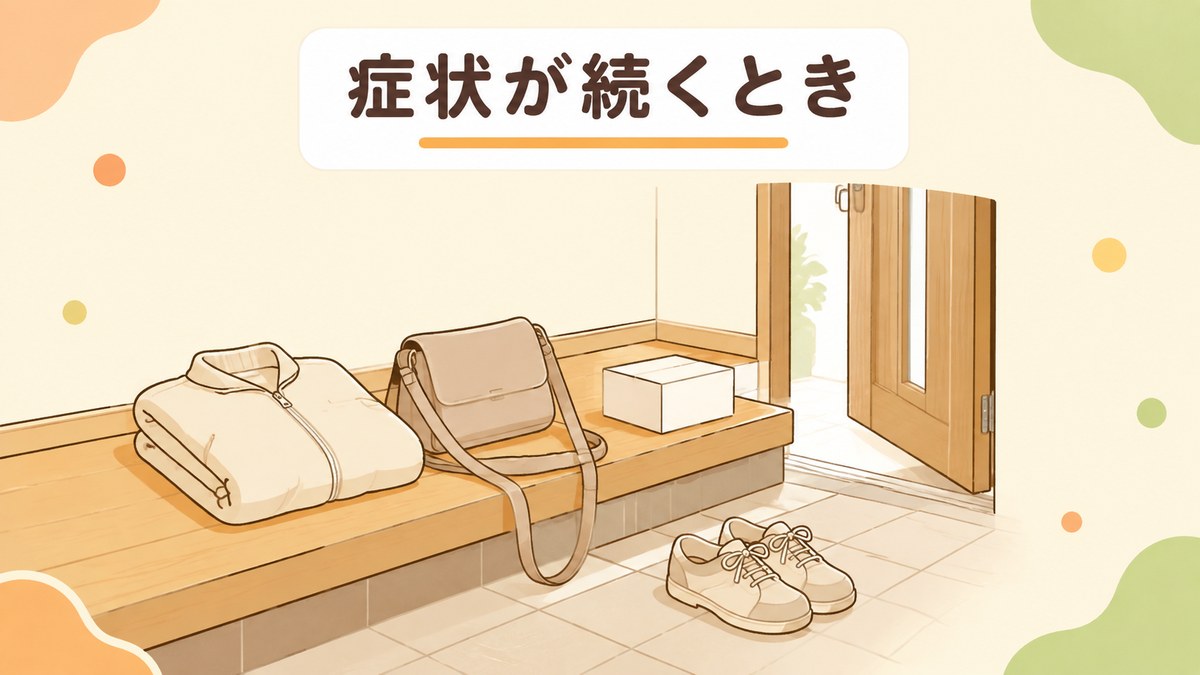 市販薬を使っても逆流性食道炎の症状が続くとき
