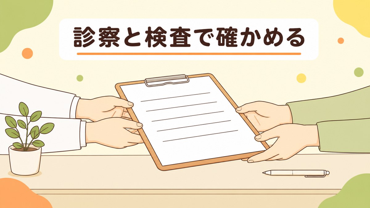 医療機関で行われる診察と検査