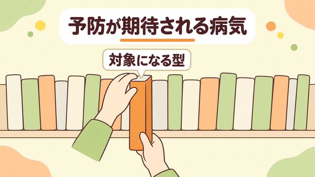 男性のHPVワクチンで予防が期待される病気