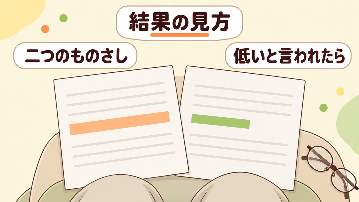 骨密度検査の結果の見方と数値が示す骨の状態