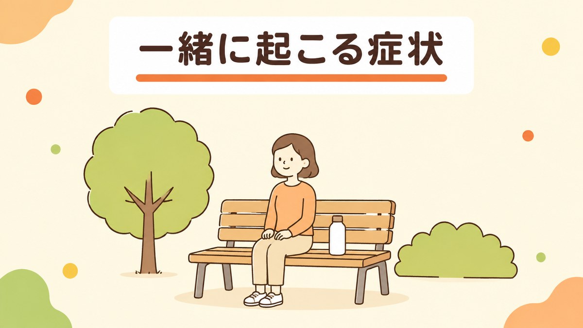 みぞおちの痛みと一緒に起こる症状