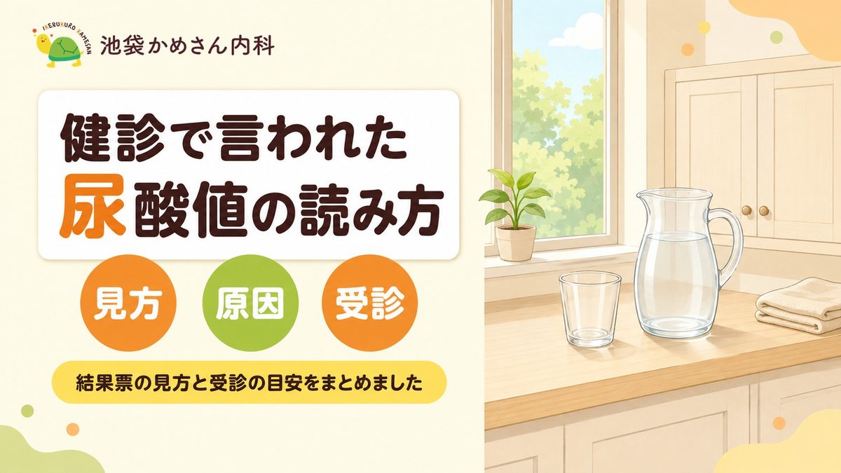 尿酸値が高いのはいくつから？7.0という線の意味