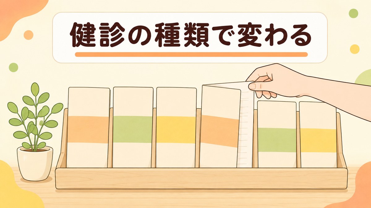 健診の種類によっては尿酸値が測られない
