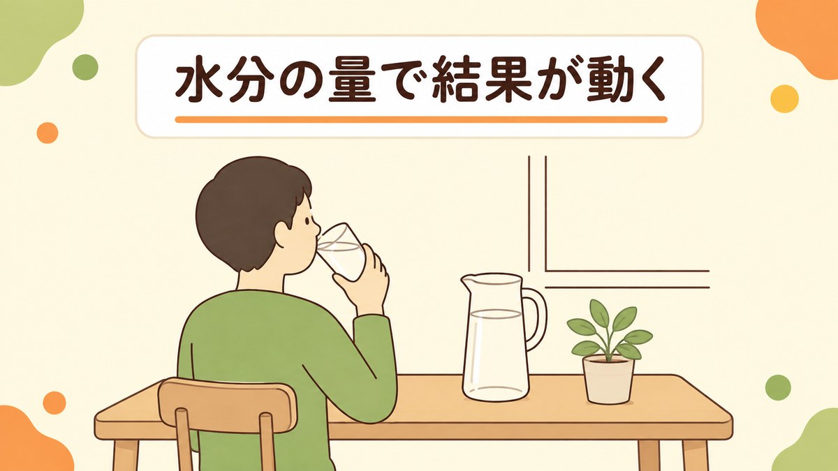 尿蛋白の試験紙法のしくみと濃い尿・薄い尿で結果が動く理由