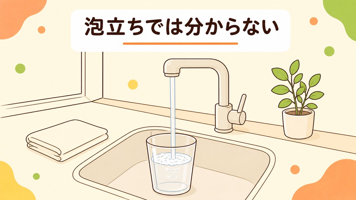 尿蛋白は尿の見た目や泡立ちでわかる?