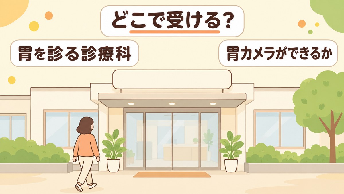 ピロリ菌の検査を受ける目安と受診する診療科