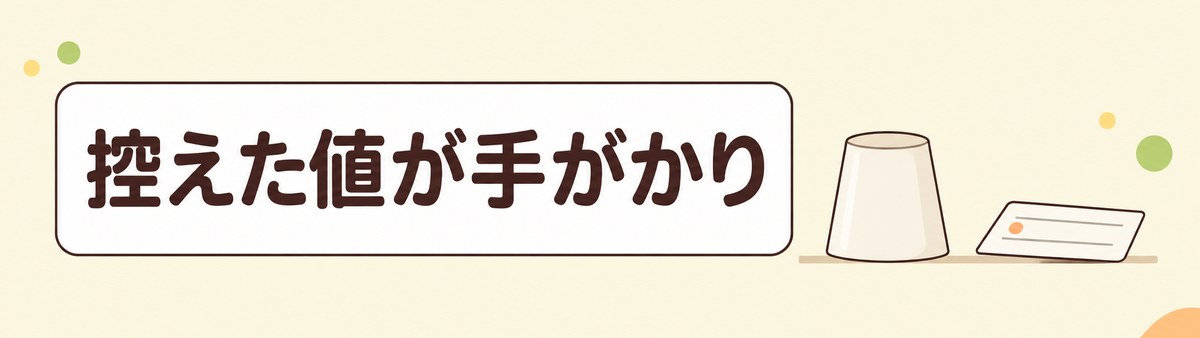 一定期間お酒を控えてから測り直した値が、飲酒による上昇かどうかを分ける材料になることを示した帯