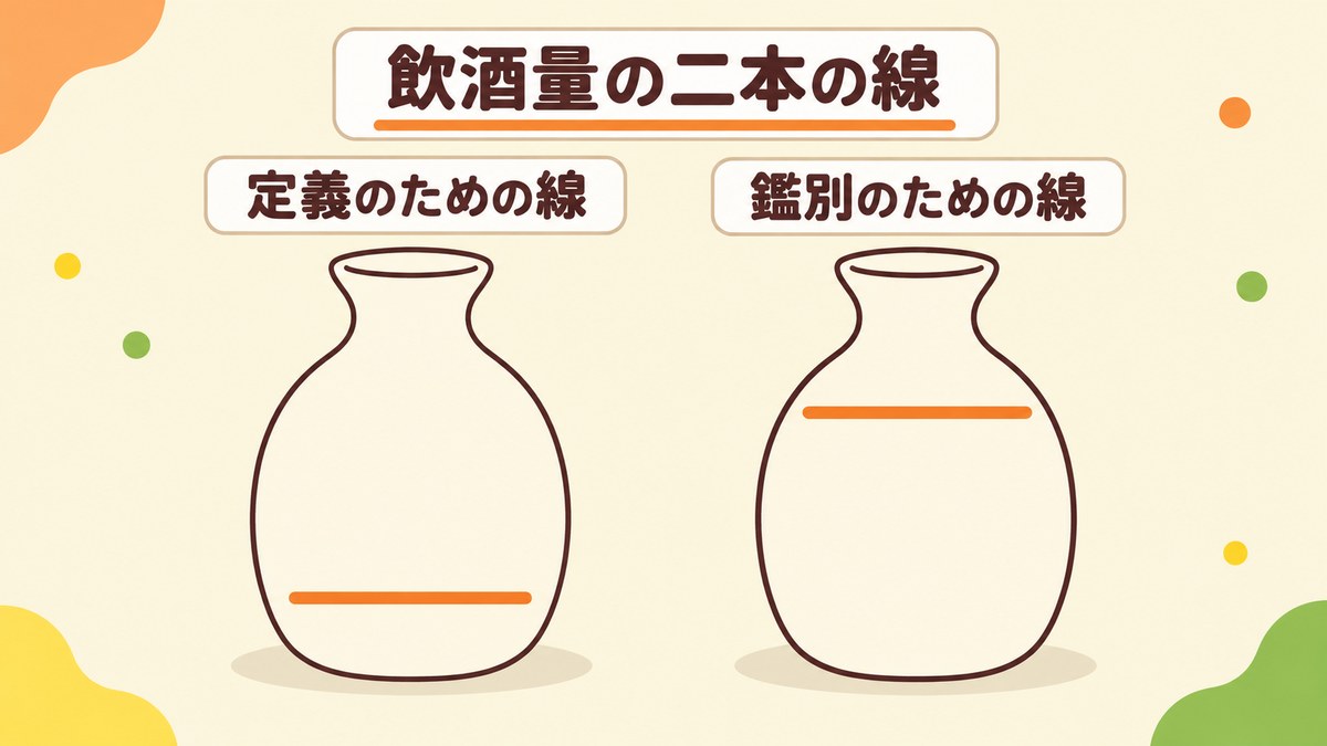 アルコール性かそうでないかで変わる脂肪肝の線引き