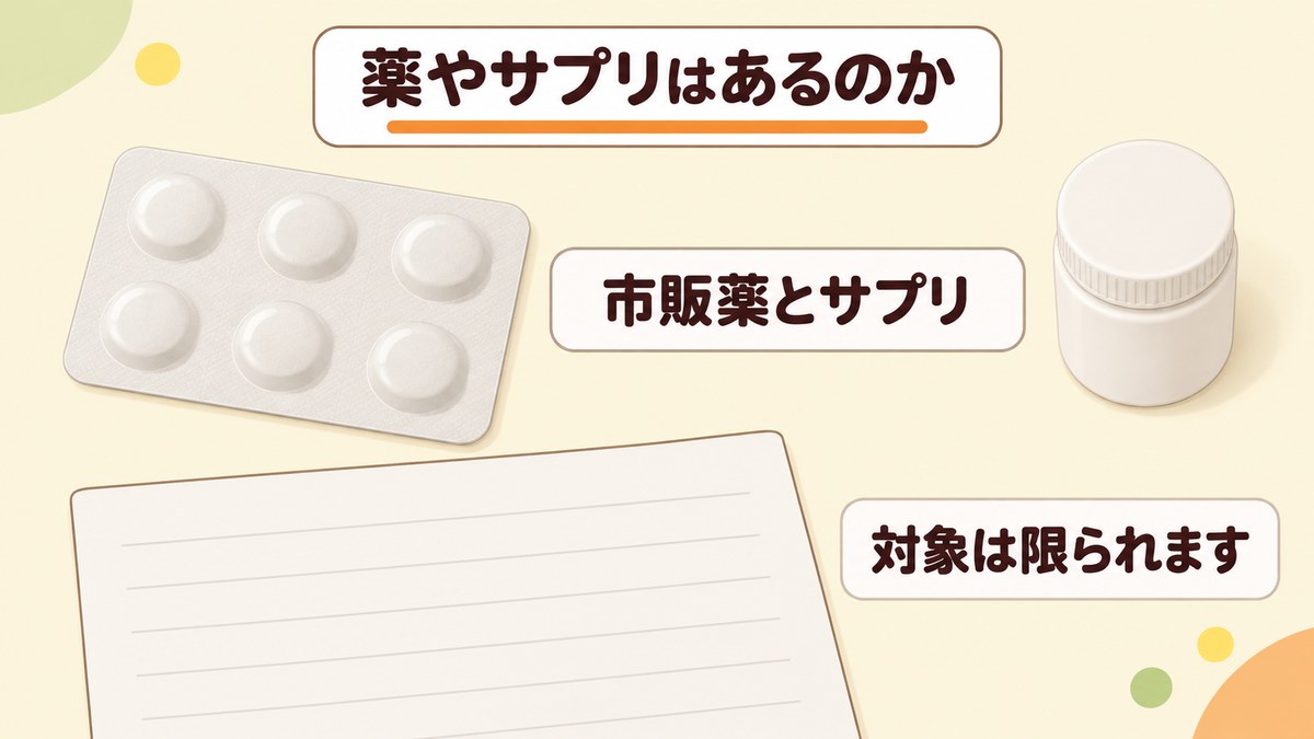 脂肪肝に効く薬やサプリはあるのか？