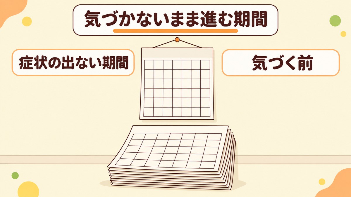 糖尿病の初期症状はいつから出る?気づかないまま進む期間