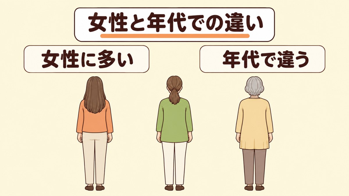 女性に出やすい糖尿病の初期症状と年齢による出方の違い