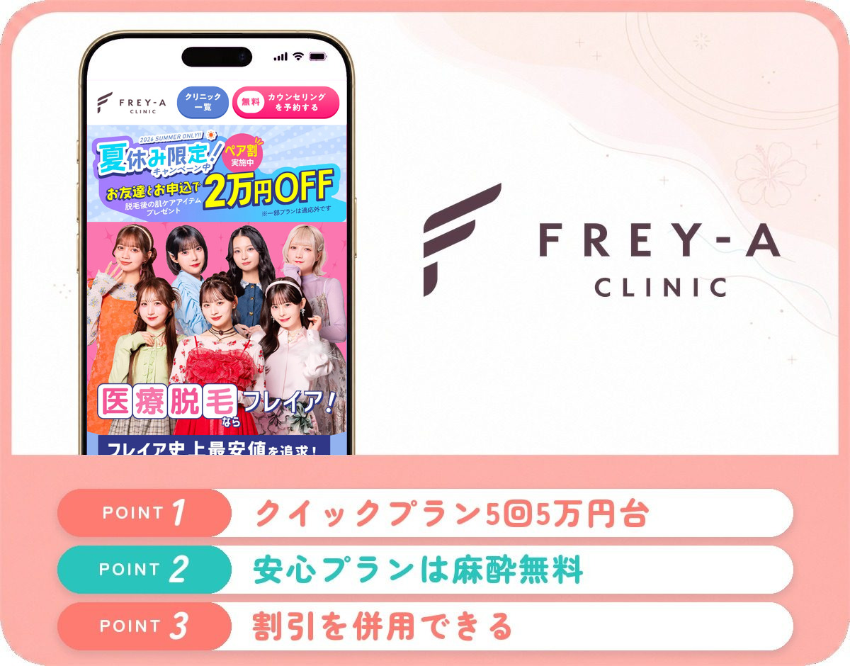 フレイアクリニック大宮院の特徴まとめ