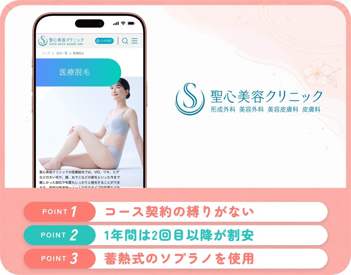 聖心美容クリニック福岡院の特徴まとめ