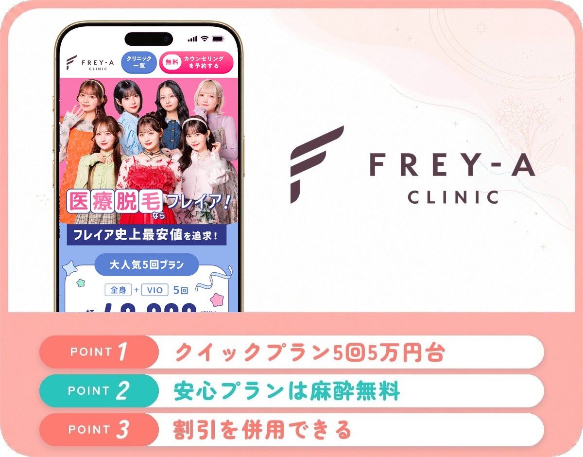 フレイアクリニック大宮院の特徴まとめ