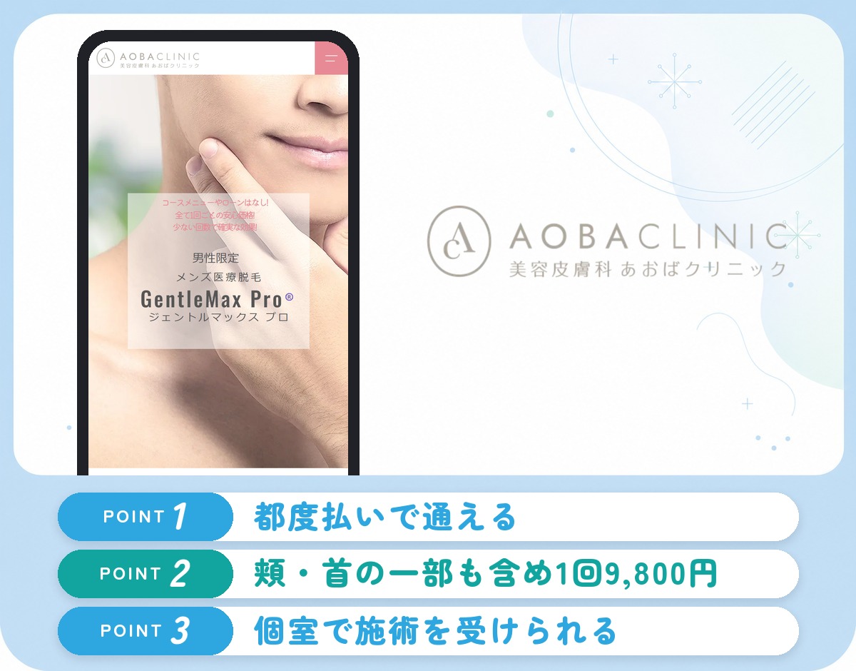 あおばクリニックの特徴まとめ