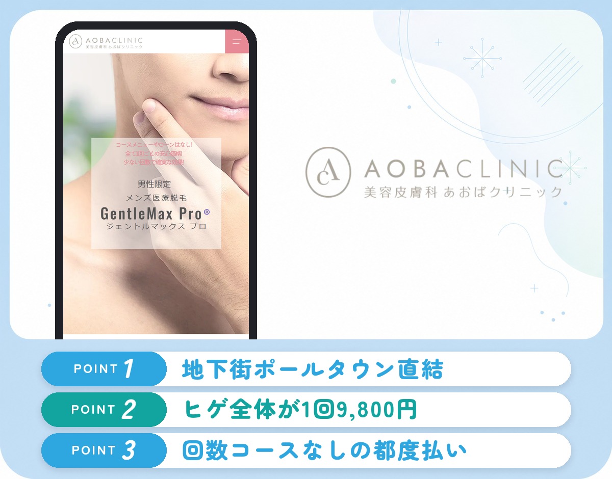 あおばクリニックの特徴まとめ