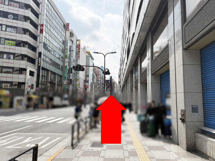 明治通り目白方面の写真