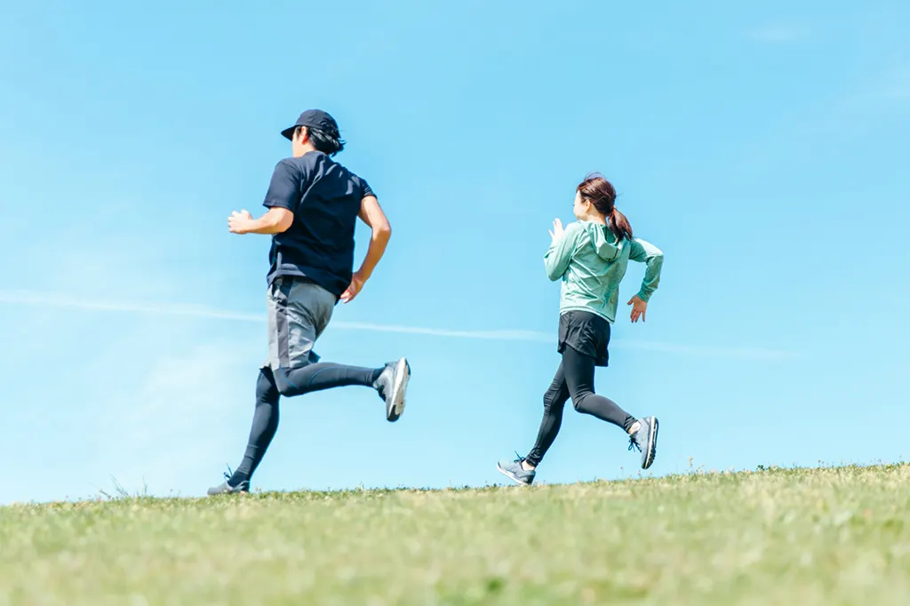 運動する人のイメージ写真